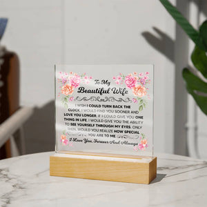 LED Acrylic Plaques